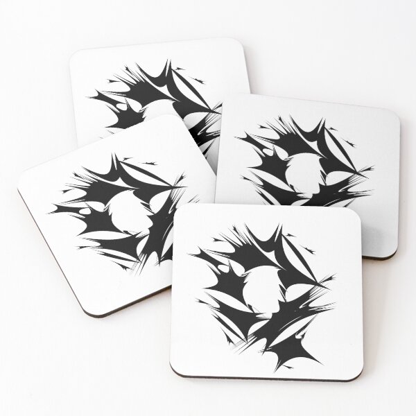 Item preview, Letter Q Spiky Abstract Geometric Art designed and sold by uncoXab.