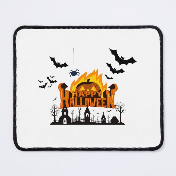 Item preview, Happy Halloween – flaming pumpkin designed and sold by almapink.