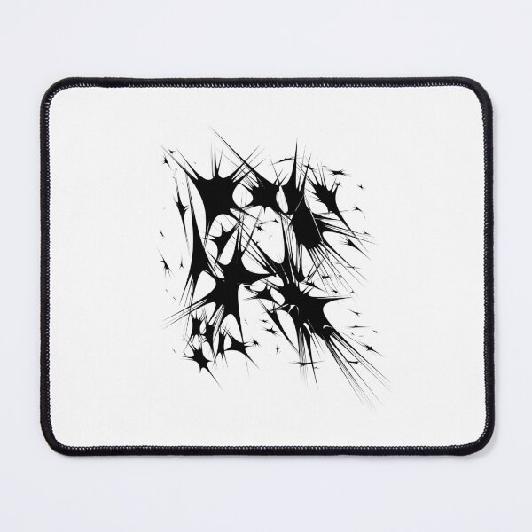 Item preview, Letter R Spiky Abstract Geometric Art designed and sold by uncoXab.