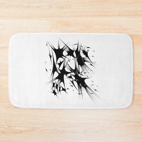 Item preview, Letter R Spiky Abstract Geometric Art designed and sold by uncoXab.