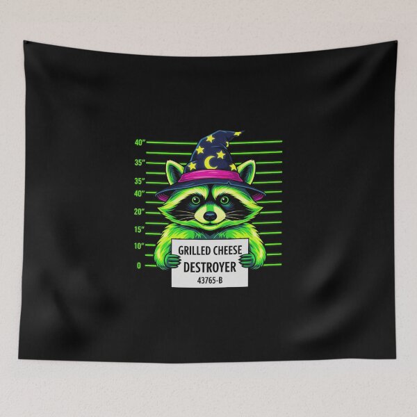 Item preview, Funny Wizard Raccoon Magic Cheese Lover Humor designed and sold by faridman.
