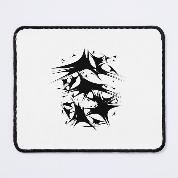 Item preview, Letter S Spiky Abstract Geometric Art designed and sold by uncoXab.
