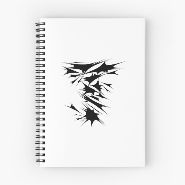 Item preview, Letter T Spiky Abstract Geometric Art designed and sold by uncoXab.