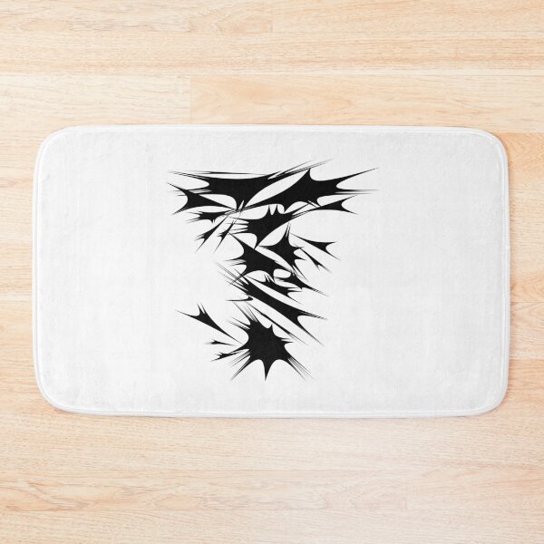 Item preview, Letter T Spiky Abstract Geometric Art designed and sold by uncoXab.