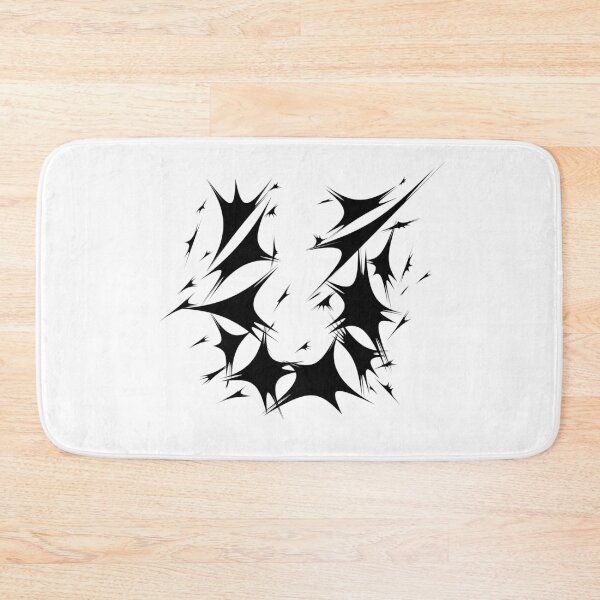 Item preview, Letter U Spiky Abstract Geometric Art designed and sold by uncoXab.