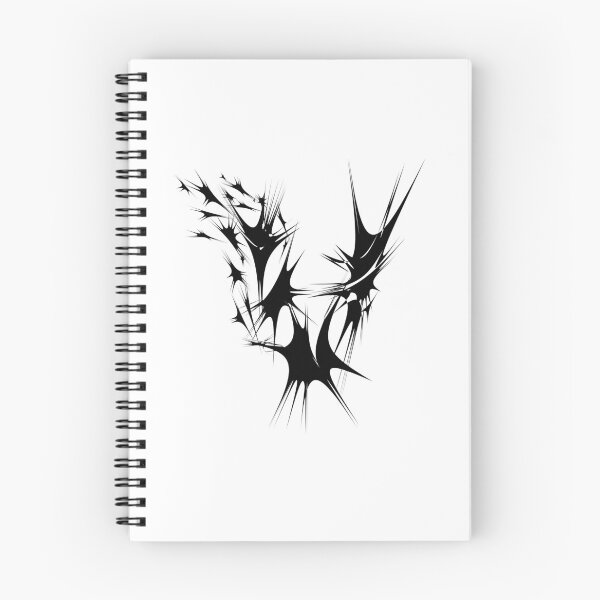 Item preview, Letter V Spiky Abstract Geometric Art designed and sold by uncoXab.