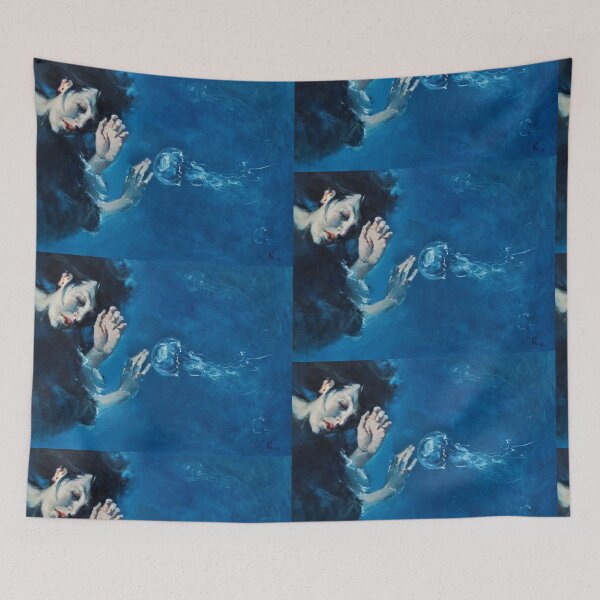 Item preview, Oil painting Underwater touch Oleg Kateryniuk designed and sold by ukrainianvin.