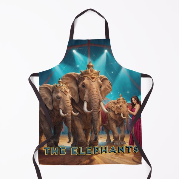 Item preview, The Elephants: Majestic Circus Spectacle designed and sold by ForeverPrintsOK.