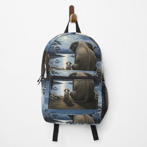 Item preview, Moonlit Lakeside Companions designed and sold by ElephantVibes.