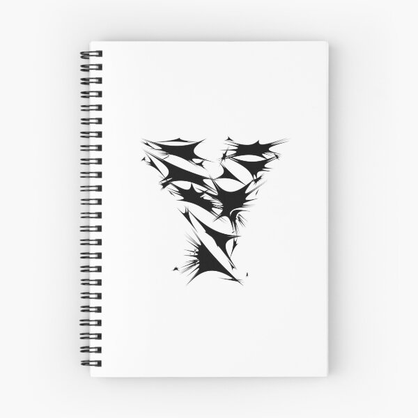 Item preview, Letter Y Spiky Abstract Geometric Art designed and sold by uncoXab.