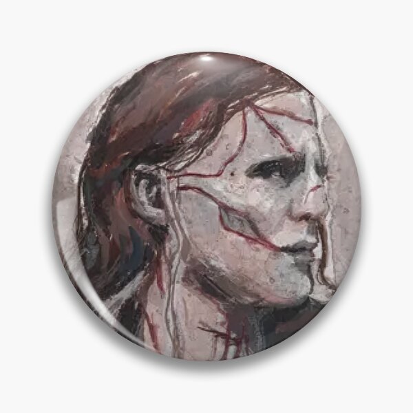 Item preview, Frankenstein 2025 Gothic Romance Creature Pinback Button – Jacob Elordi & Mia Goth Horror Movie Tee designed and sold by Kerryberri.