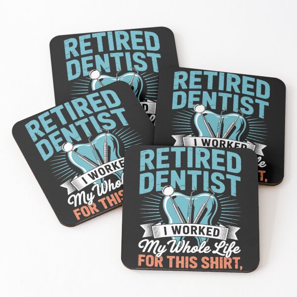 Item preview, Retired Dentist Humor Dentist Retirement  designed and sold by MonsterBuddiess.