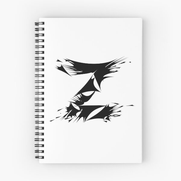 Item preview, Letter Z Spiky Abstract Geometric Art designed and sold by uncoXab.