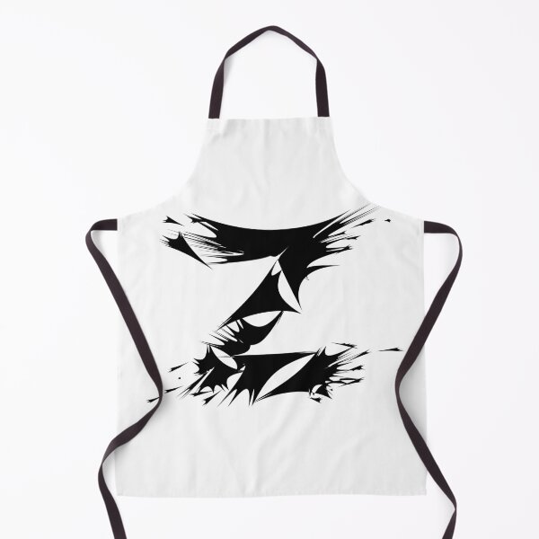 Item preview, Letter Z Spiky Abstract Geometric Art designed and sold by uncoXab.