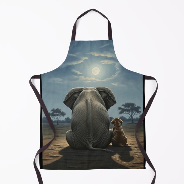 Item preview, Moonlit Friendship designed and sold by ElephantVibes.