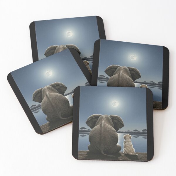 Item preview, Moonlit Safari Companions designed and sold by ElephantVibes.