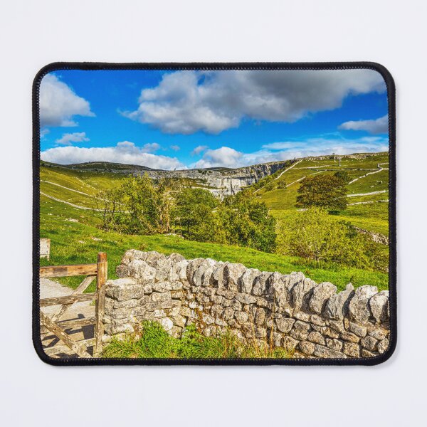 Item preview, Malham Cove Countryside Stone Wall And Gate designed and sold by Paul Thompson Photography.