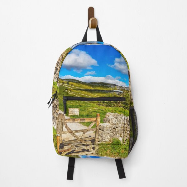 Item preview, Malham Cove Countryside Stone Wall And Gate designed and sold by Paul Thompson Photography.