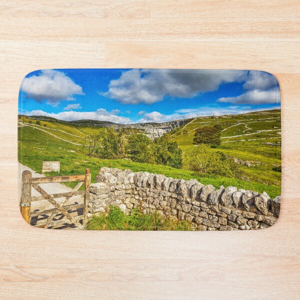 Item preview, Malham Cove Countryside Stone Wall And Gate designed and sold by Paul Thompson Photography.