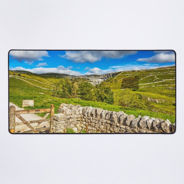 Item preview, Malham Cove Countryside Stone Wall And Gate designed and sold by Paul Thompson Photography.