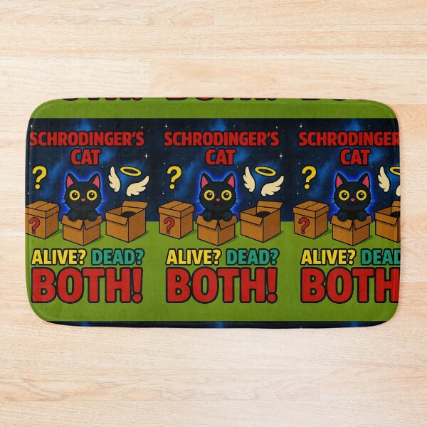 Item preview, Schrodinger's Cat Alive Dead Both | Funny Quantum Mechanics | Gift for Science Teacher designed and sold by SammyMorry.