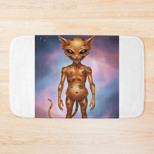 Item preview,  FUNNY UGLY ALIEN CAT designed and sold by Obinne.