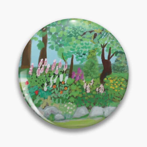 Item preview, Flowerbed garden landscape  designed and sold by MartaTerkiewicz.