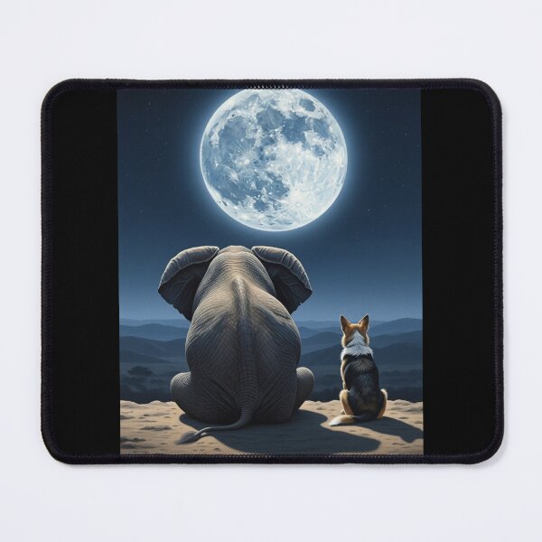 Item preview, Moonlit Companionship designed and sold by ElephantVibes.