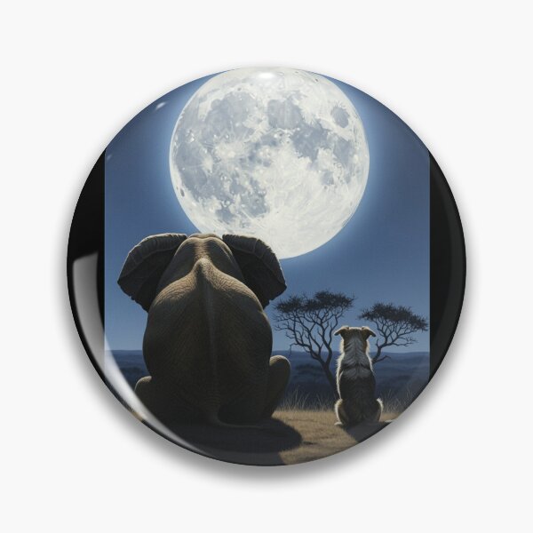 Item preview, Moonlit Companions designed and sold by ElephantVibes.