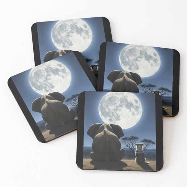Item preview, Moonlit Companions designed and sold by ElephantVibes.