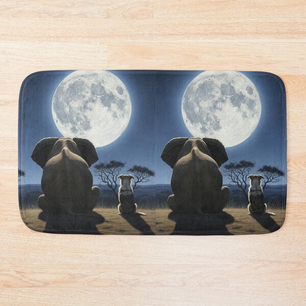 Item preview, Moonlit Companions designed and sold by ElephantVibes.