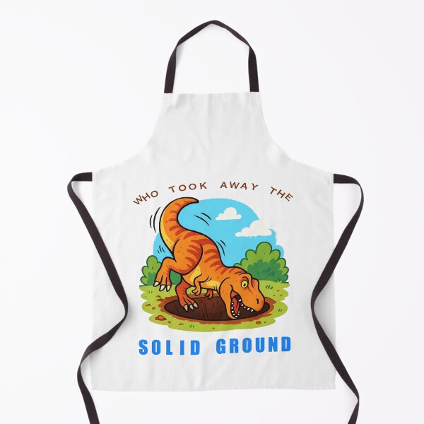 Item preview, Who took away the solid ground designed and sold by Diesel Drinking Dinosaurs.
