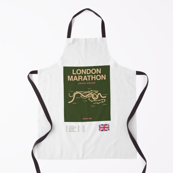 Item preview, Minimalist London Marathon Line Print designed and sold by The Circuit Collection.