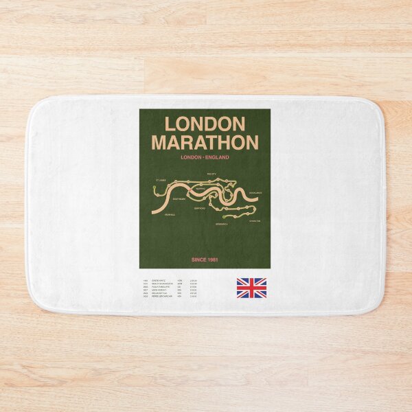 Item preview, Minimalist London Marathon Line Print designed and sold by The Circuit Collection.