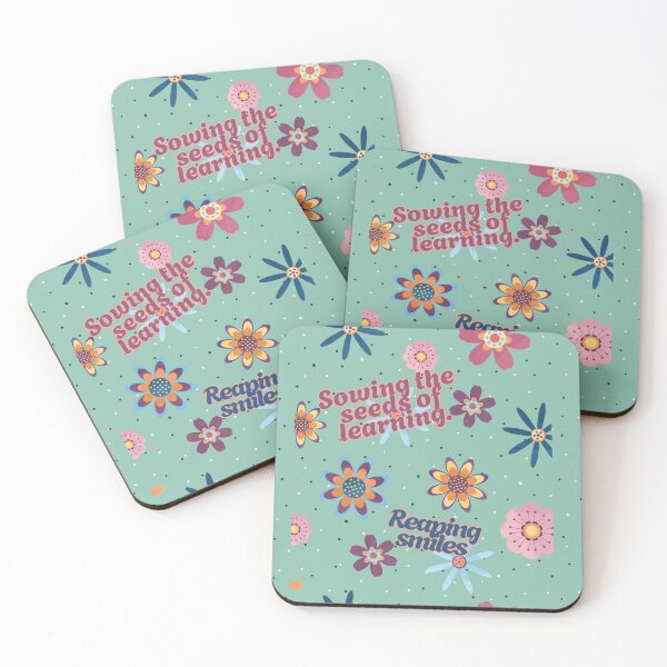 Item preview, Sowing learning, reaping smiles – inspiring educational design for teachers. designed and sold by bridgestrokes.