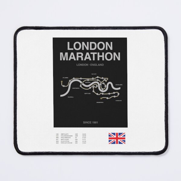 Item preview, Minimalist London Marathon Line Print designed and sold by CircuitDesign.