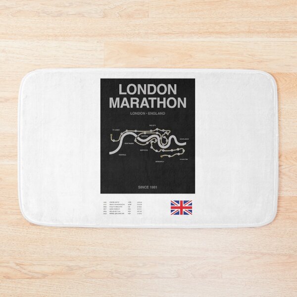 Item preview, Minimalist London Marathon Line Print designed and sold by The Circuit Collection.