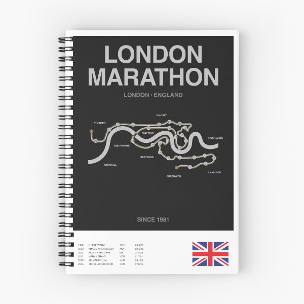 Item preview, Minimalist London Marathon Line Print designed and sold by The Circuit Collection.