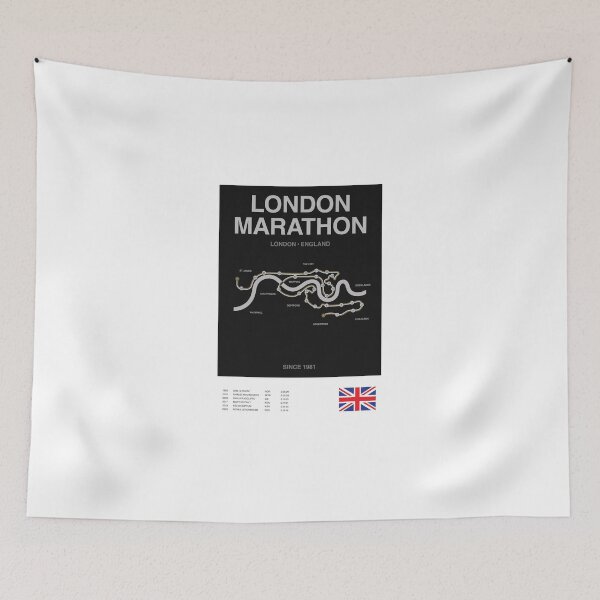 Item preview, Minimalist London Marathon Line Print designed and sold by The Circuit Collection.
