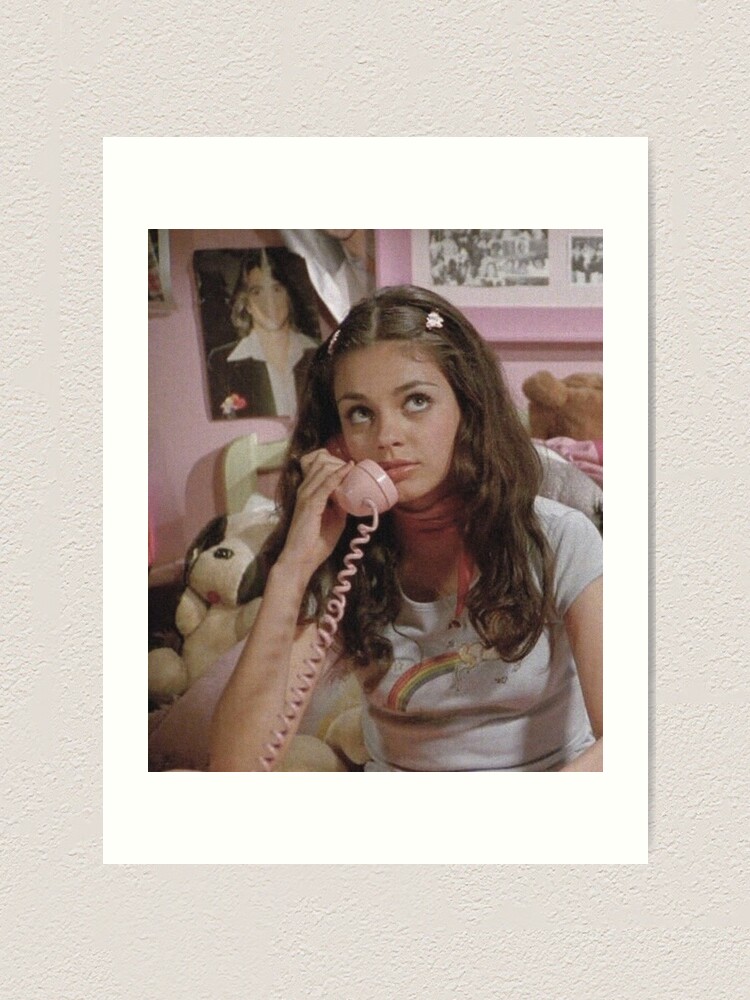 Alternate view of jackie - that 70s show Art Print