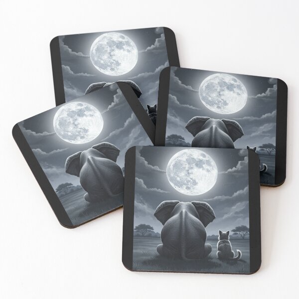 Item preview, Moonlit Serenity designed and sold by ElephantVibes.