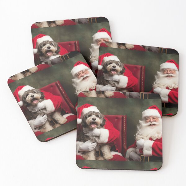 Item preview, Santa’s Favorite Helper. Funny Dog Portrait designed and sold by pinkal.