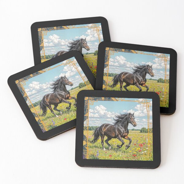 Item preview, Majestic Friesian horse#1 designed and sold by Helios Be. Lavsh.
