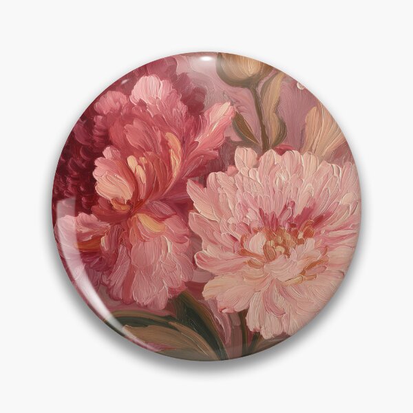 Item preview, Romantic Peony Oil Paint designed and sold by She Took The Leap.
