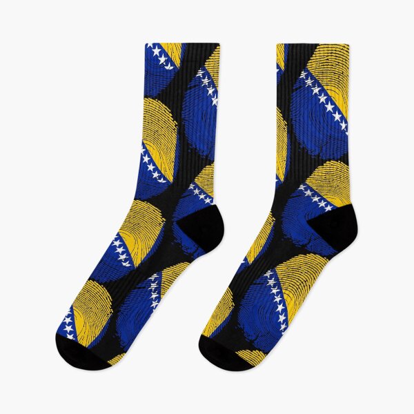 Item preview, Bosnia and Herzegovina Flag Fingerprint designed and sold by Azeecreate009.