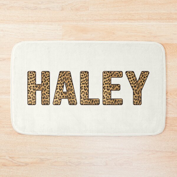 Item preview, Haley Name Leopard Print designed and sold by Jeallan Designs.