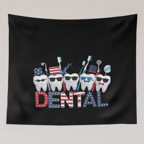 Item preview, Teeth Dental Squad Dentist Happy 4th of July 2022 designed and sold by NeomiStoreSS.
