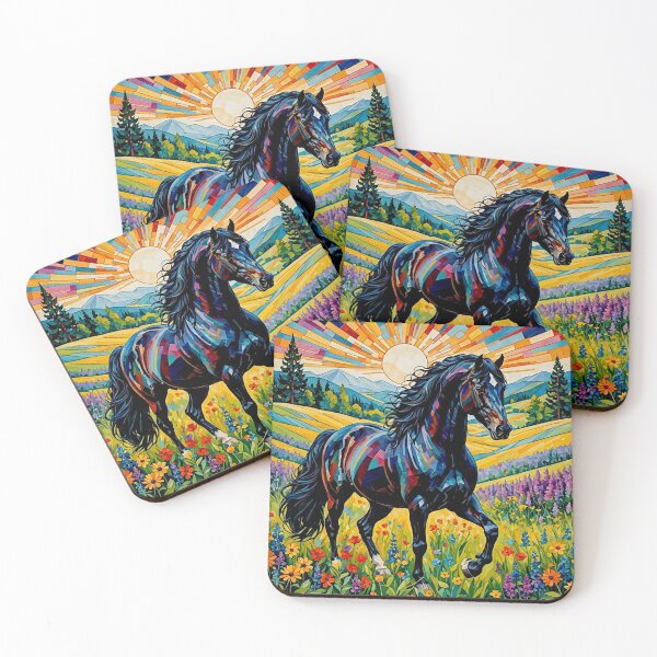 Item preview, Majestic Friesian horse#4 designed and sold by Helios Be. Lavsh.