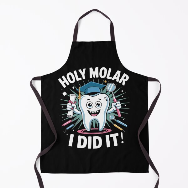 Item preview, Holy Molar I Did It Graduation Pun Dentist Dental Hygienist designed and sold by NeomiStoreSS.