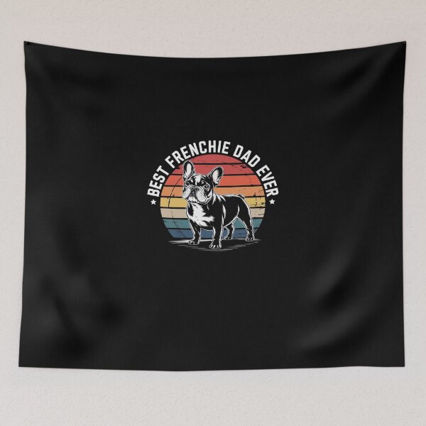 Item preview, Best Frenchie Dad Ever Bulldog designed and sold by ChristopStano.